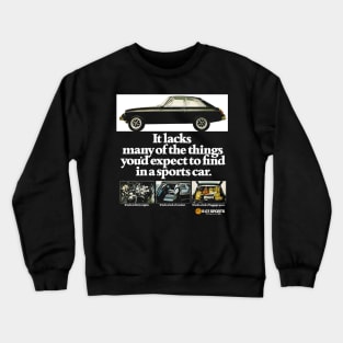 MGB GT - advert Crewneck Sweatshirt